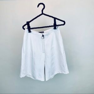 The fifth high waisted white shorts
